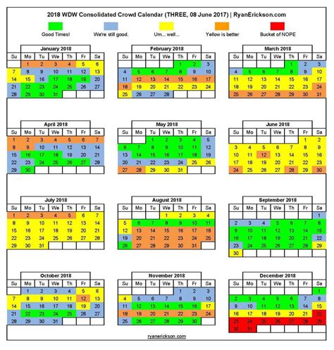 Wdw Availability Calendar